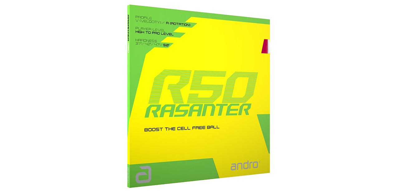 Andro Rasanter R50 Table Tennis Rubber Sheet