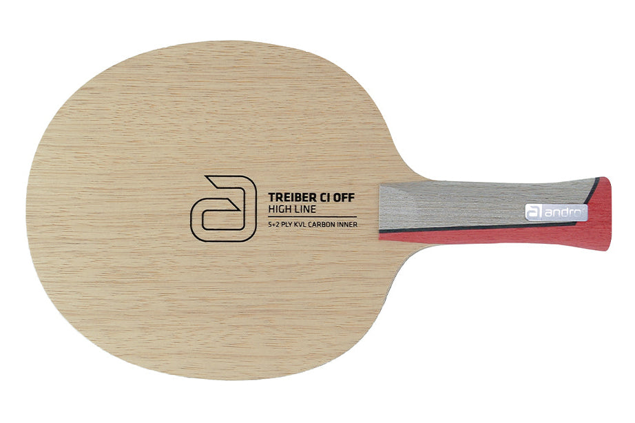 Andro Treiber CI OFF Table Tennis Blade Konkav Flair Handle
