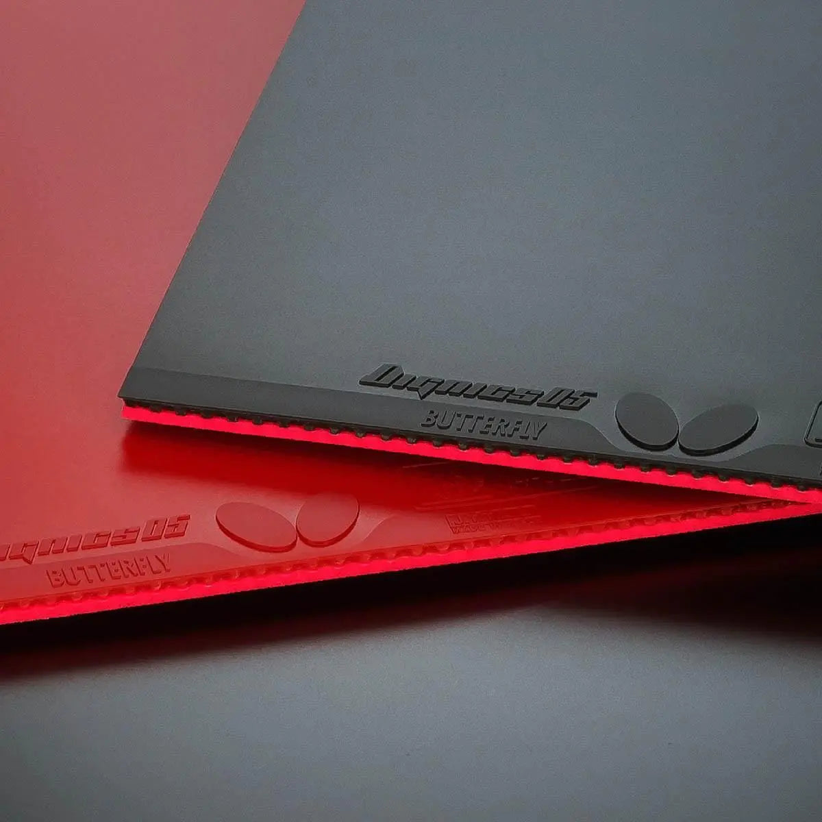 Butterfly Dignics 05 Red and Black Table Tennis Rubber