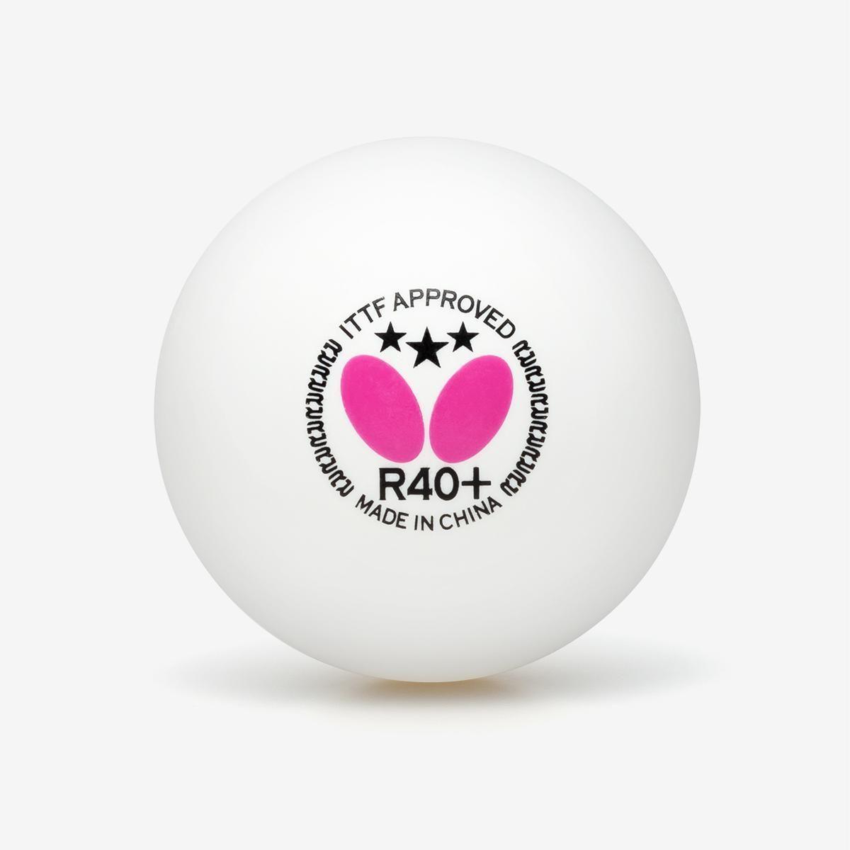 Butterfly Three-Star Ball R40+ (Pack of 3)