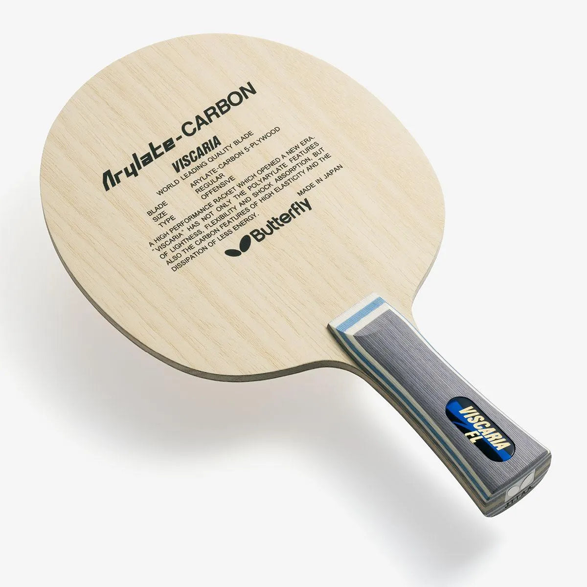 Butterfly Viscaria FL Handle Table Tennis Blade