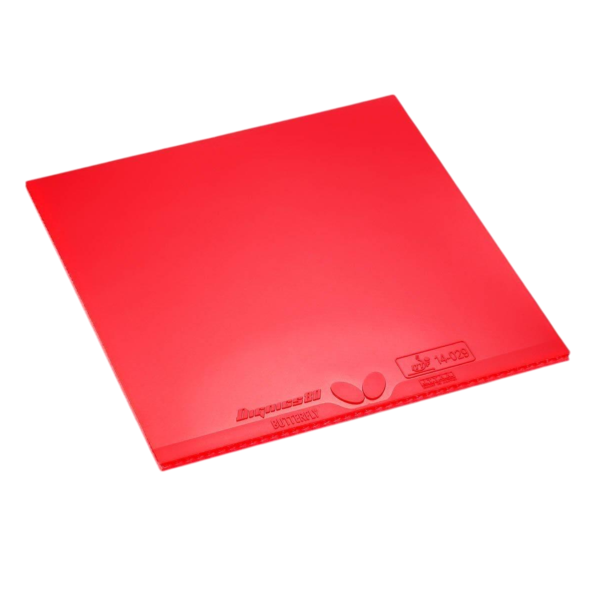 Butterfly Dignics 80 Red Table Tennis Rubber Sheet